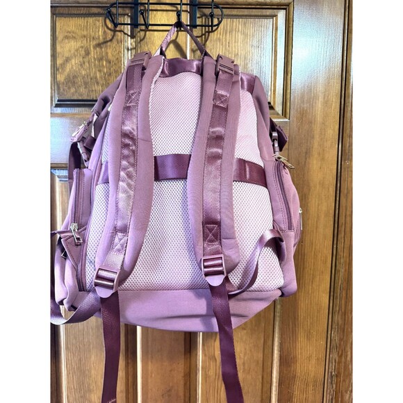 CEI-CEI Diaper Backpack Neoprene insulated pocket NEW (Dusty PInk) - Picture 10 of 10